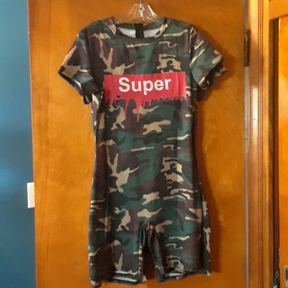 Camo jumpsuit
